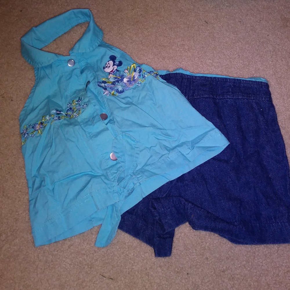 Minnie Mouse Short Set